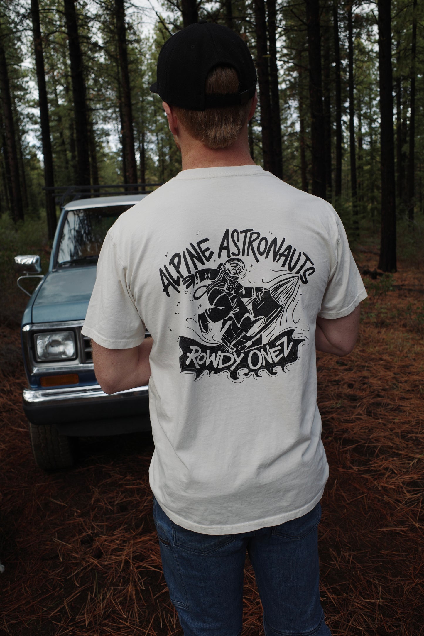 Alpine Astronauts Priority tee